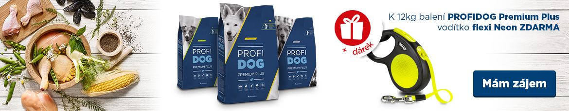 PROFIDOG Premium Plus vodítko flexi Neon